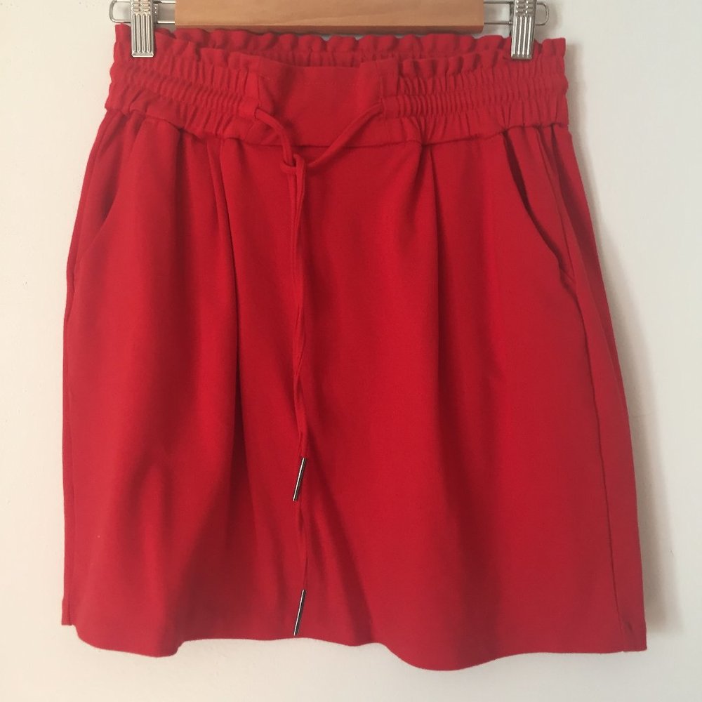 Red Mini Skirt
